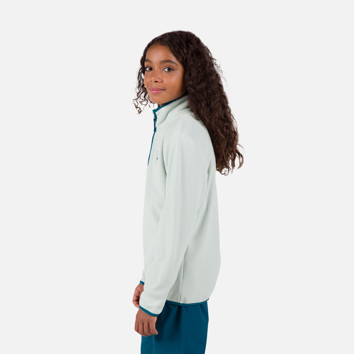 Rossignol Polaire à demi-zip enfant Strawpile Blue