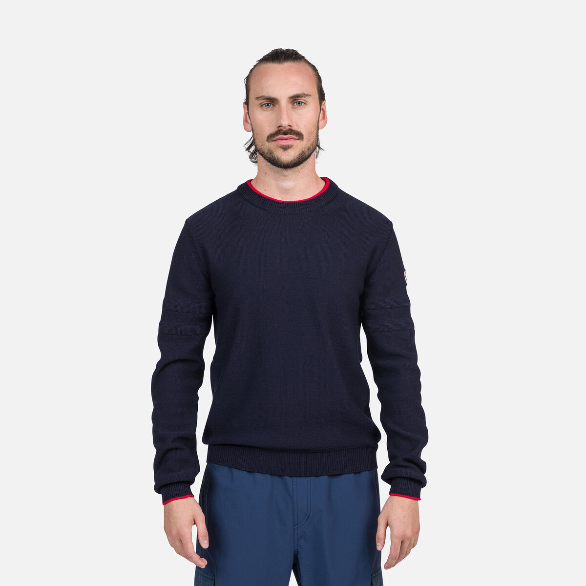 Rossignol Pull en maille à rayures homme Blue