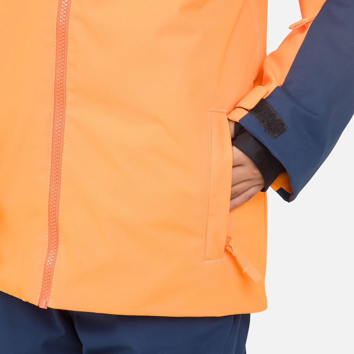 Rossignol Juniors' Bicolor Ski Jacket orange