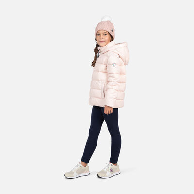 Rossignol Girls' Lightweight Quilted Jacket pinkpurple