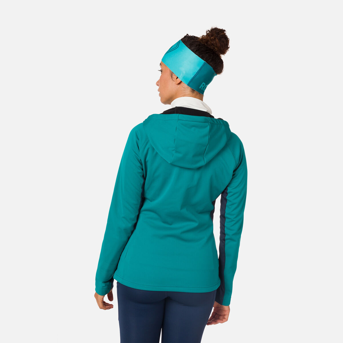 Rossignol Women's Softshell Hooded Jacket Blue