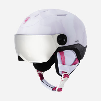 Rossignol KINDER Helm WHOOPEE VISOR IMPACTS white