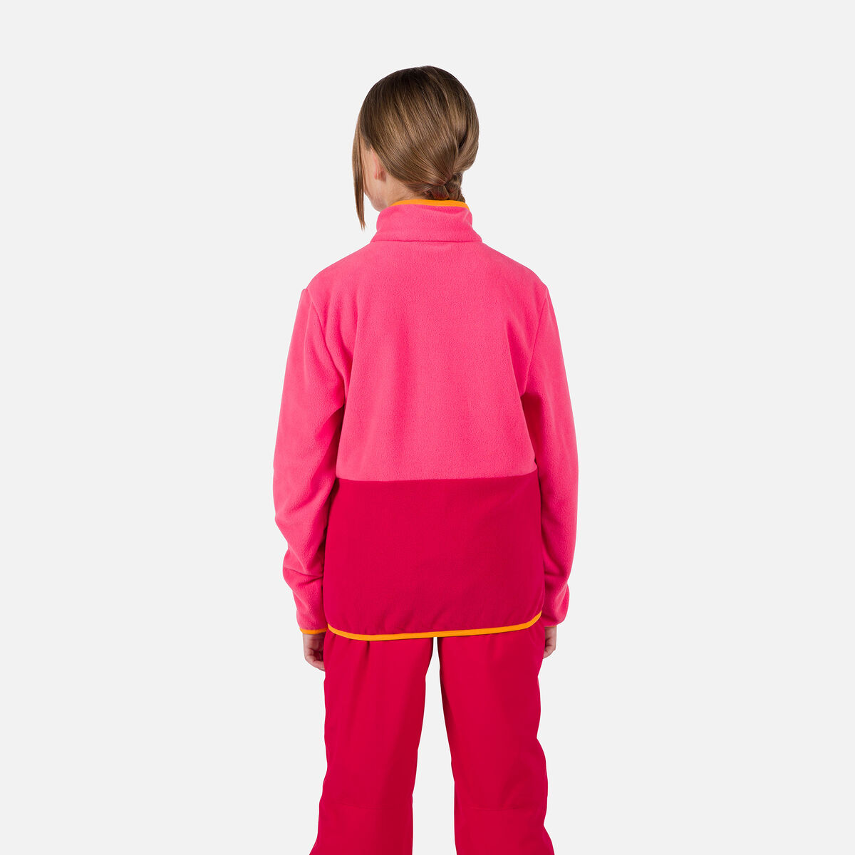 Rossignol Pile bambino con zip integrale Strawpile Pink/Purple