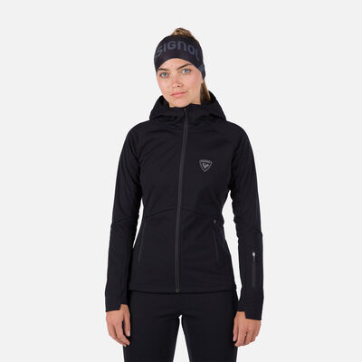 Rossignol Women's Genetys Hooded Soft Shell Jacket black