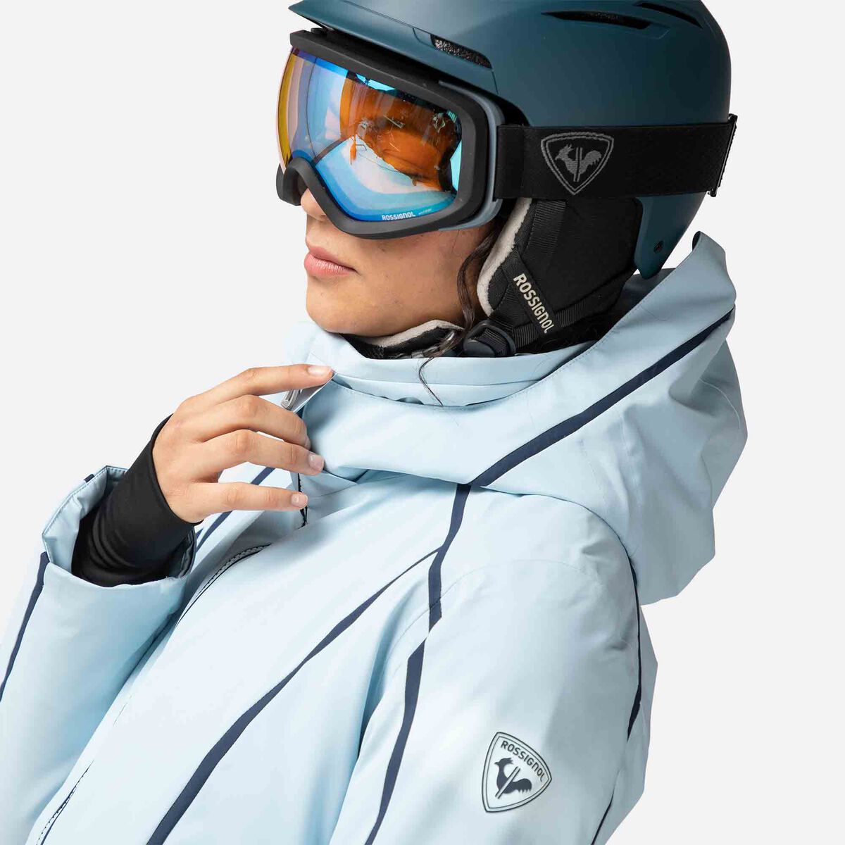 Rossignol Veste de ski Flat femme blue