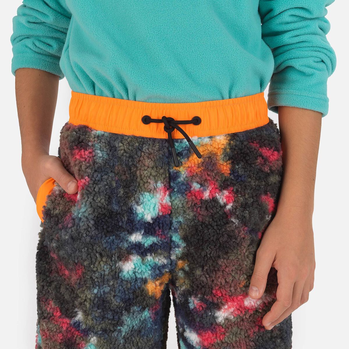 Rossignol Juniors' Fleece Pants multicolor