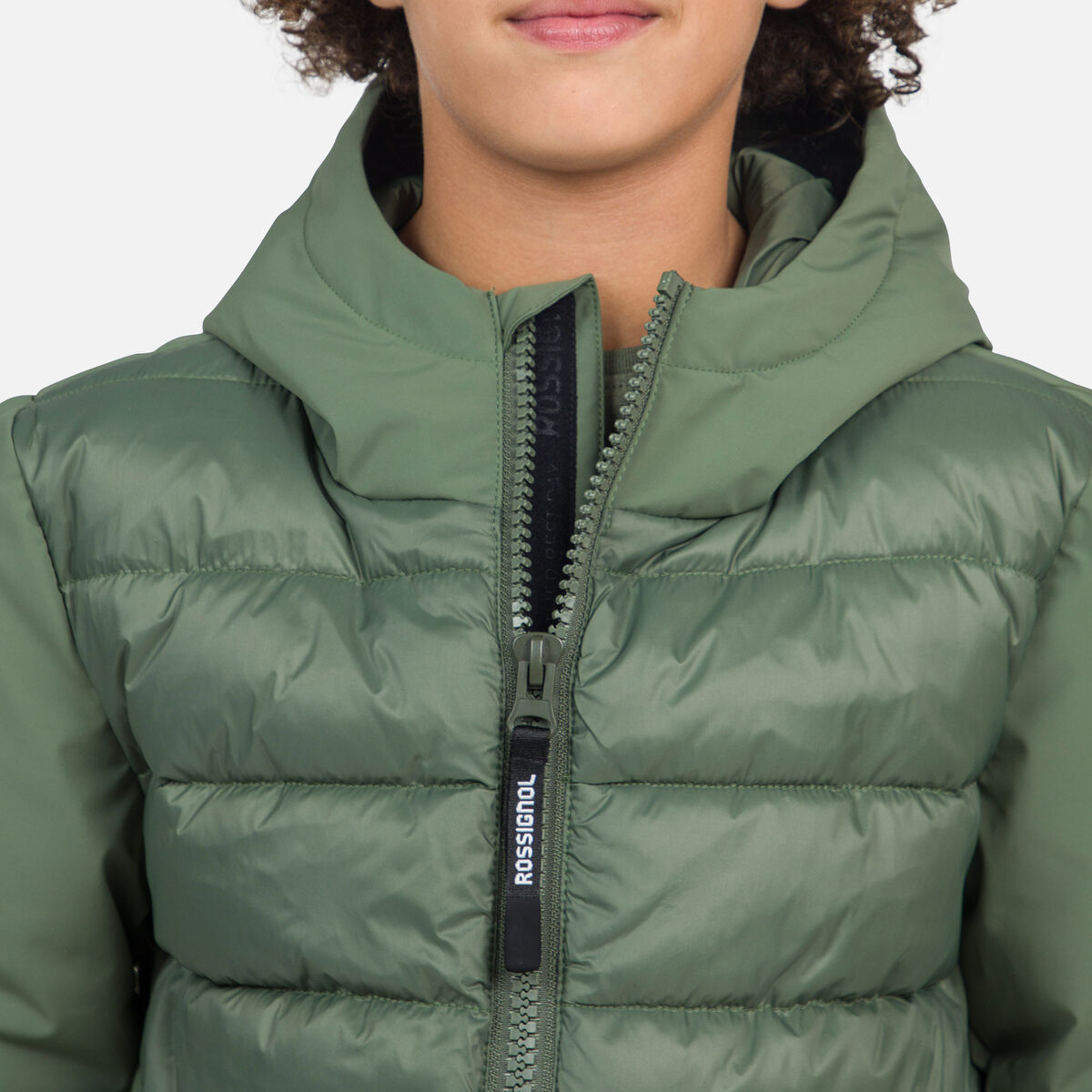 Rossignol Juniors' Ibrid Quilted Ski Jacket green