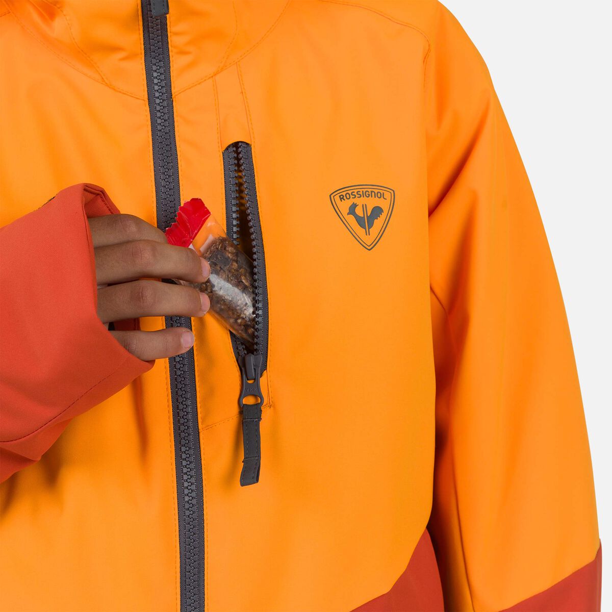 Rossignol Juniors' Wispile Ski Jacket orange