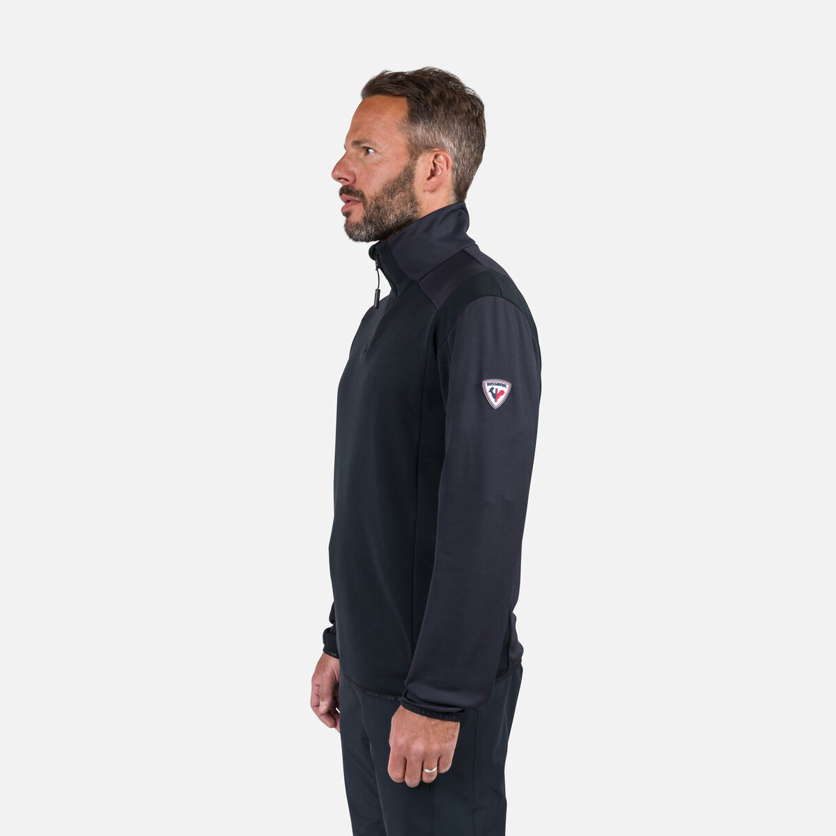 Rossignol Men's Diretta Half-Zip Fleece Black