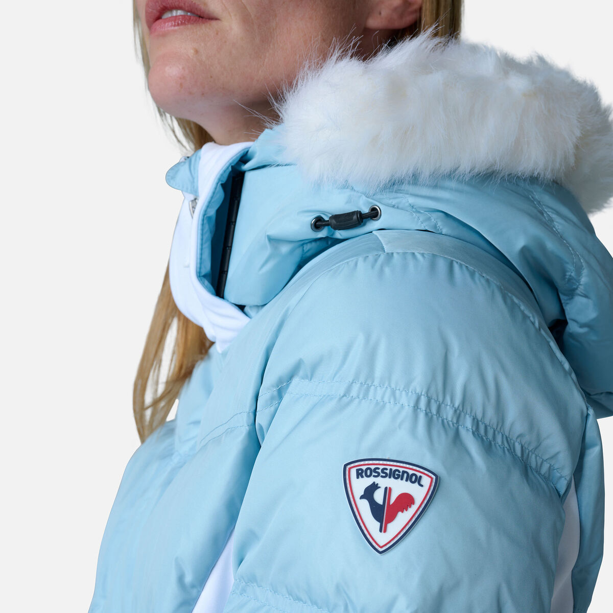 Rossignol Women's Ruby Merino Down Ski Jacket blue