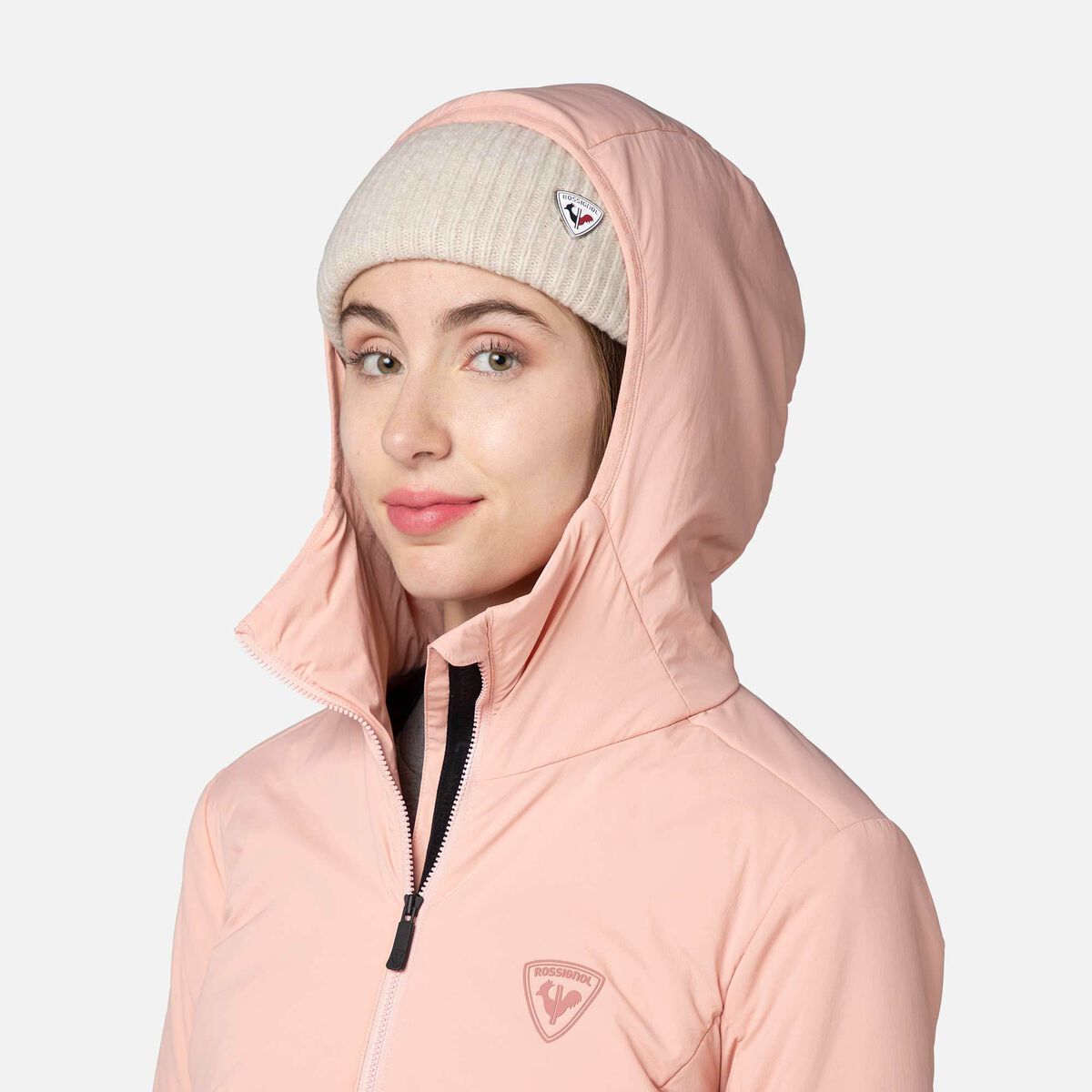 Rossignol Chaqueta con capucha Opside para mujer pinkpurple