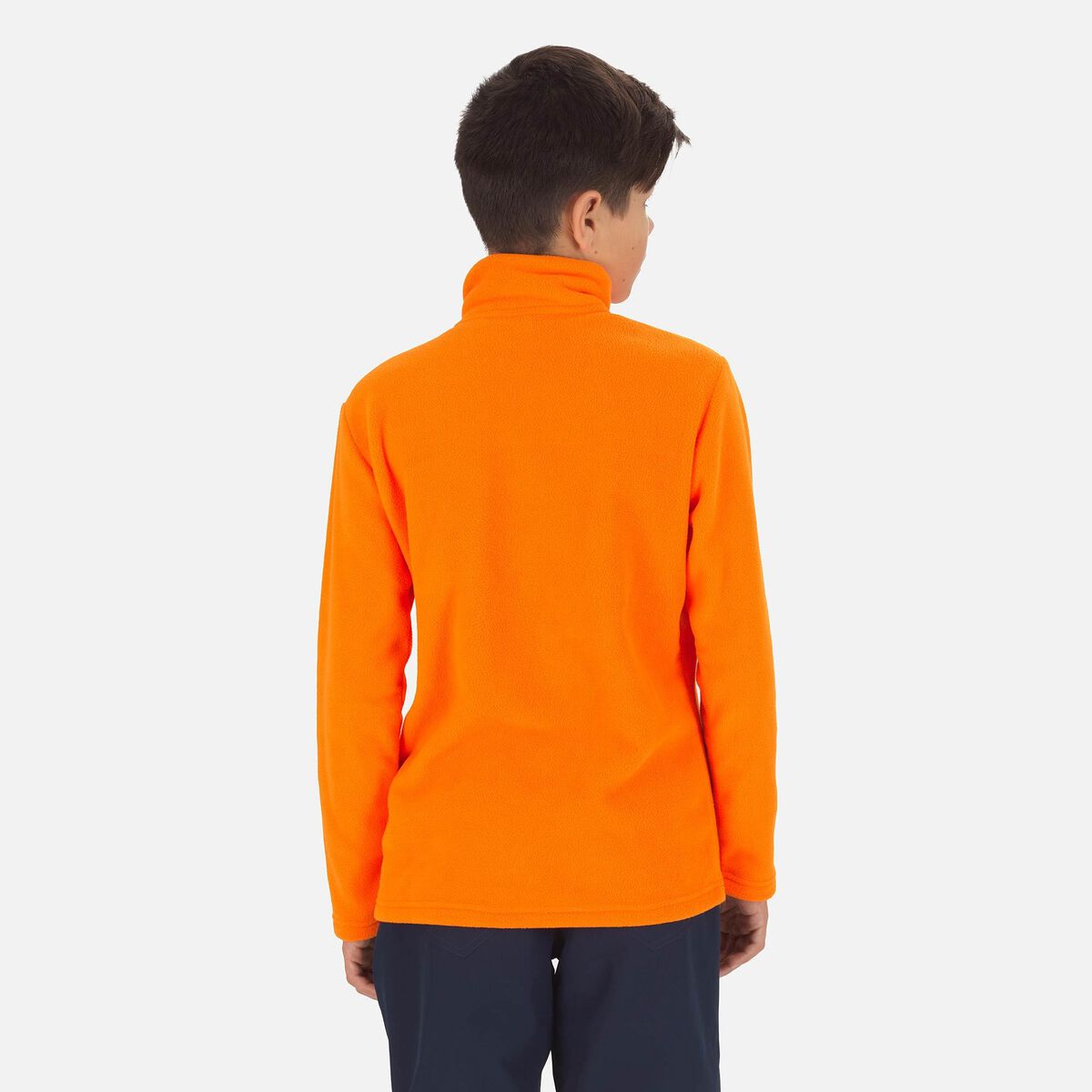 Rossignol Boys' Half-Zip Fleece Top Orange