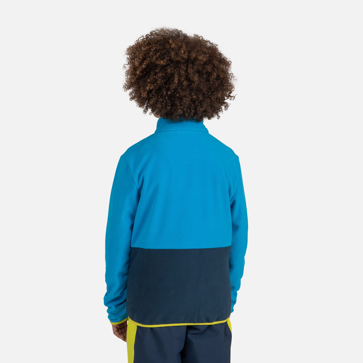 Rossignol Junior-Fleecejacke mit durchgehendem Reißverschluss Strawpile Blue