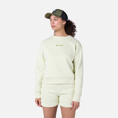 Rossignol Rossignol Damensweatshirt mit Stickerei yellow