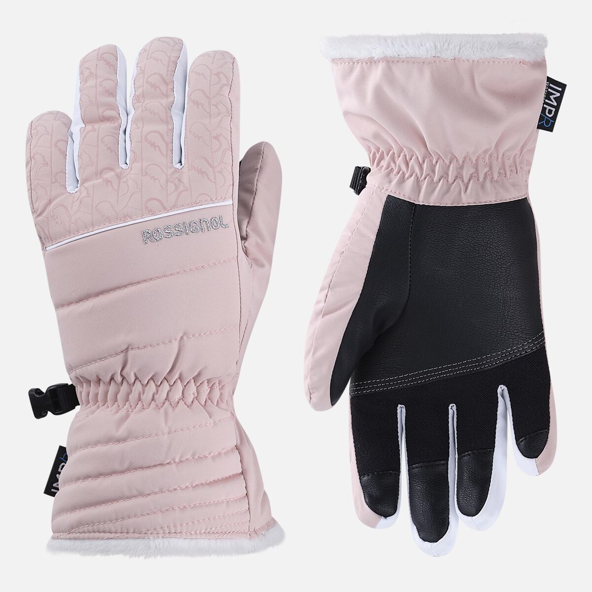 Rossignol Women's Temptation waterproof ski gloves Pink/Purple