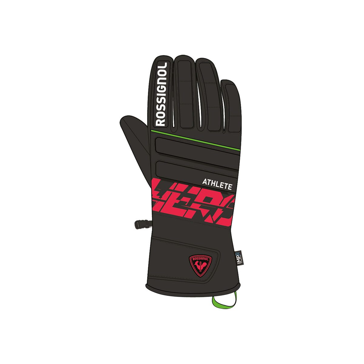 Rossignol Juniors' Hero IMP'R Ski Gloves Black