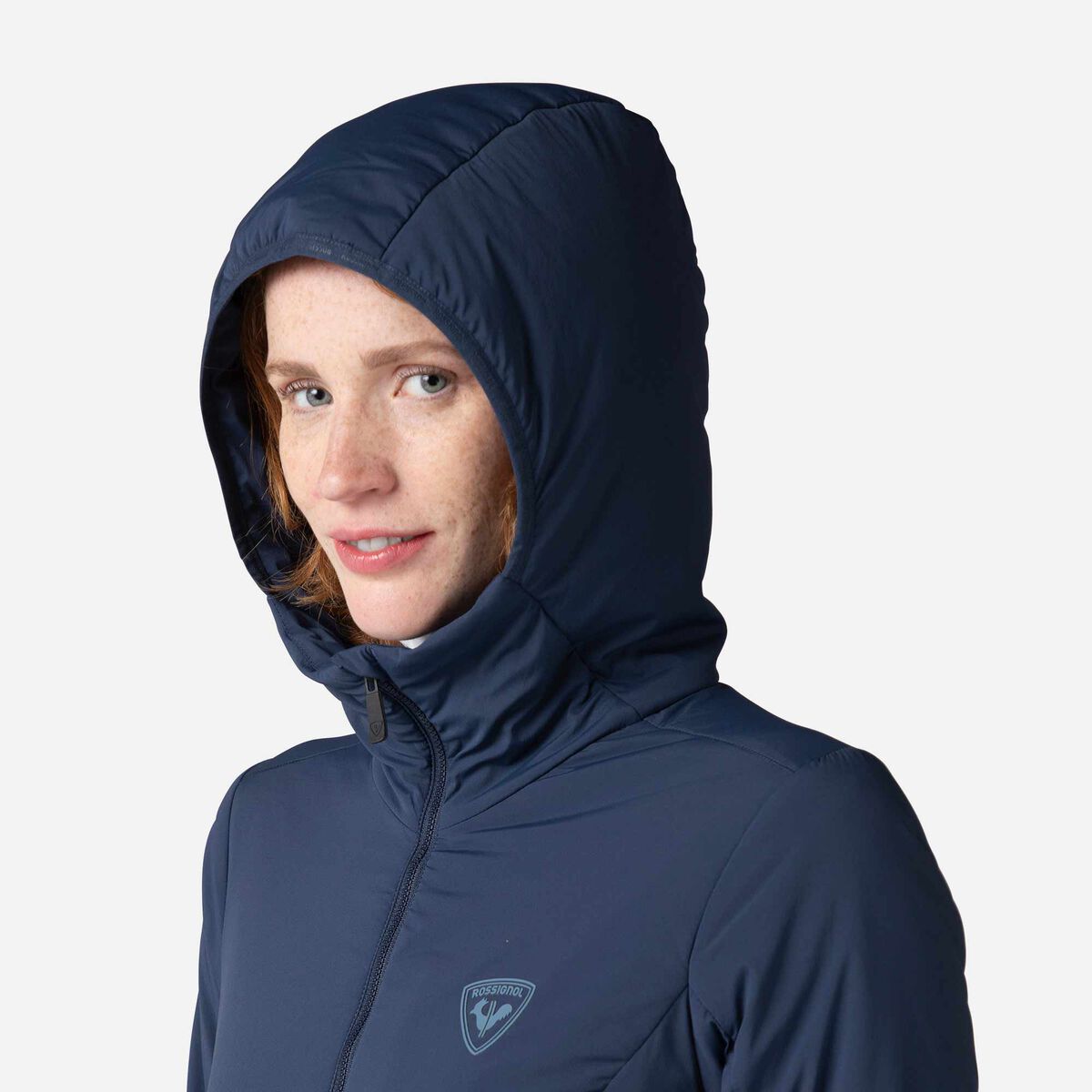 Rossignol Women's Opside Hooded Jacket blue