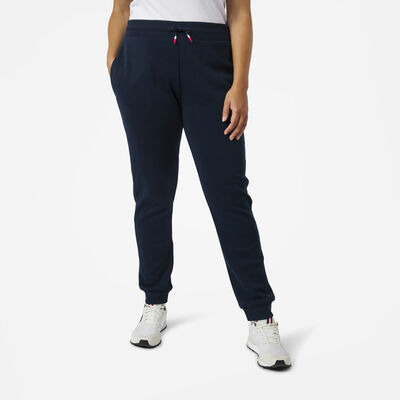 Rossignol Pantalones deportivos de algodón logo para mujer blue