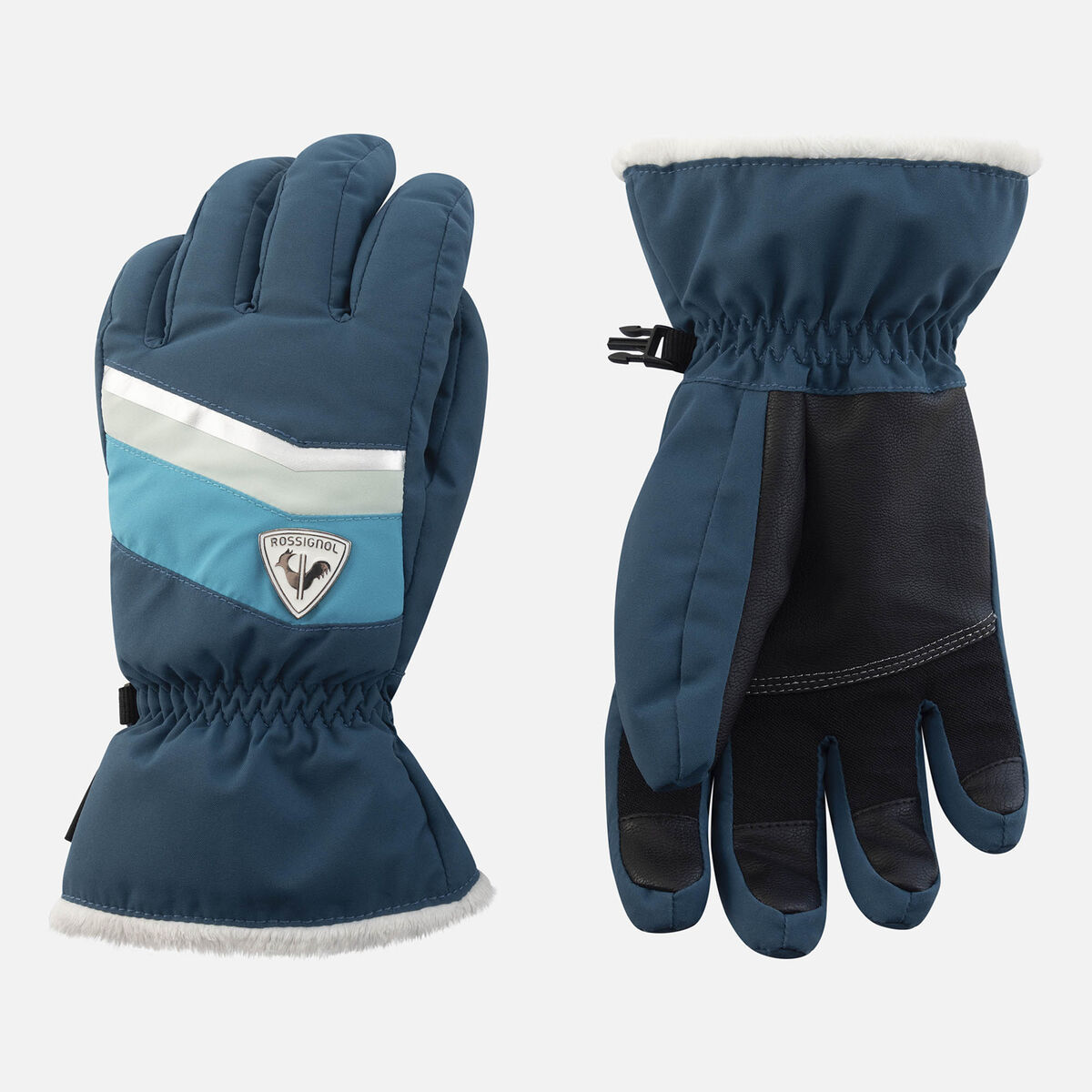 Rossignol Women's Piste Ski Gloves Blue