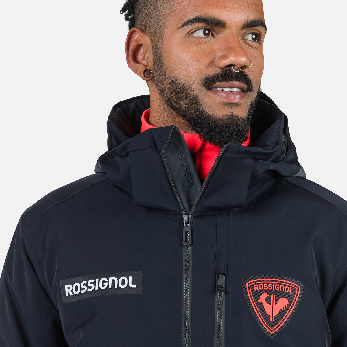 Rossignol Men's Hero Blackside Ski Jacket black