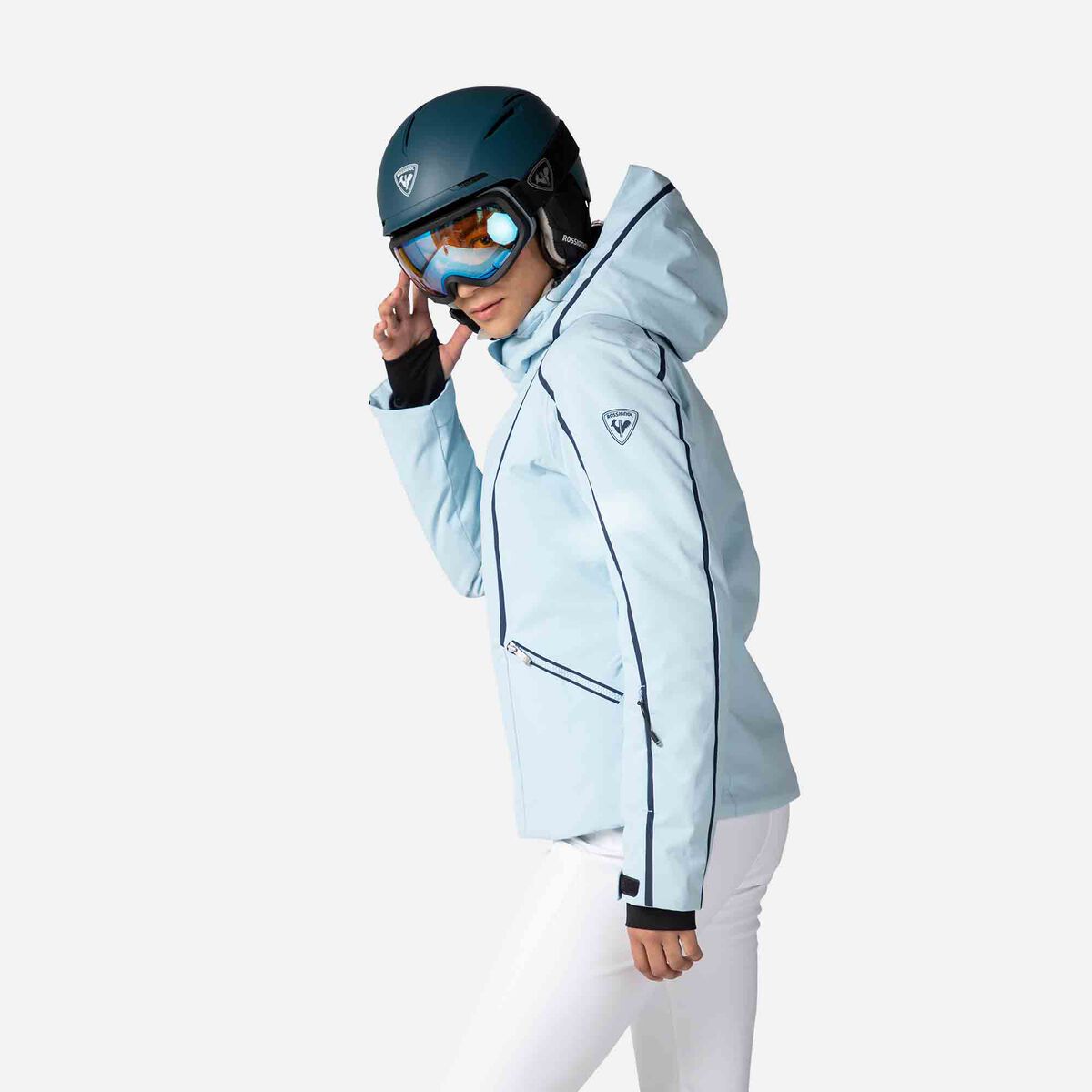 Rossignol Veste de ski Flat femme Blue