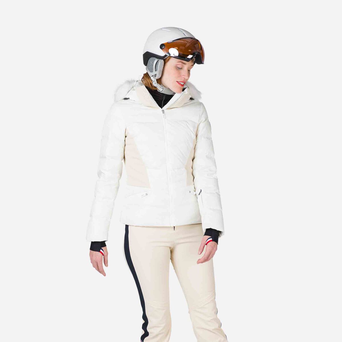 Rossignol Women's Ruby Merino Down Ski Jacket White