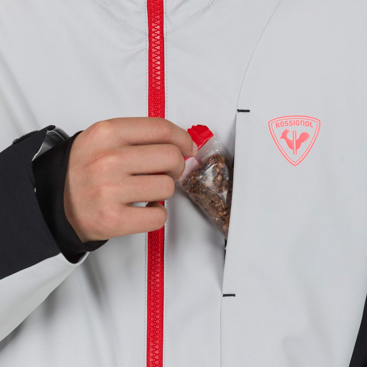 Rossignol Veste de ski garçon Hero Velika grey