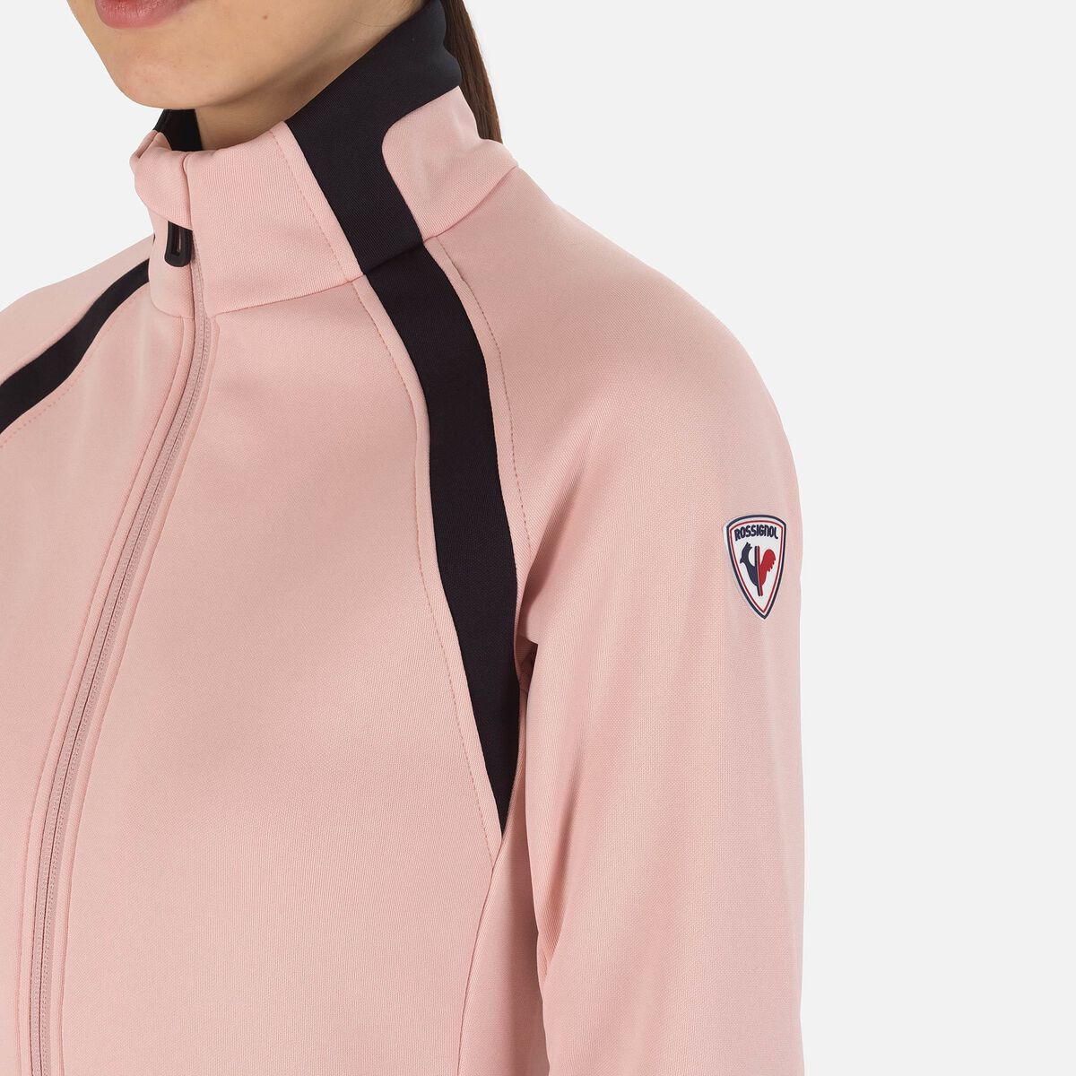 Rossignol Women's Aerial Full-Zip Fleece pinkpurple