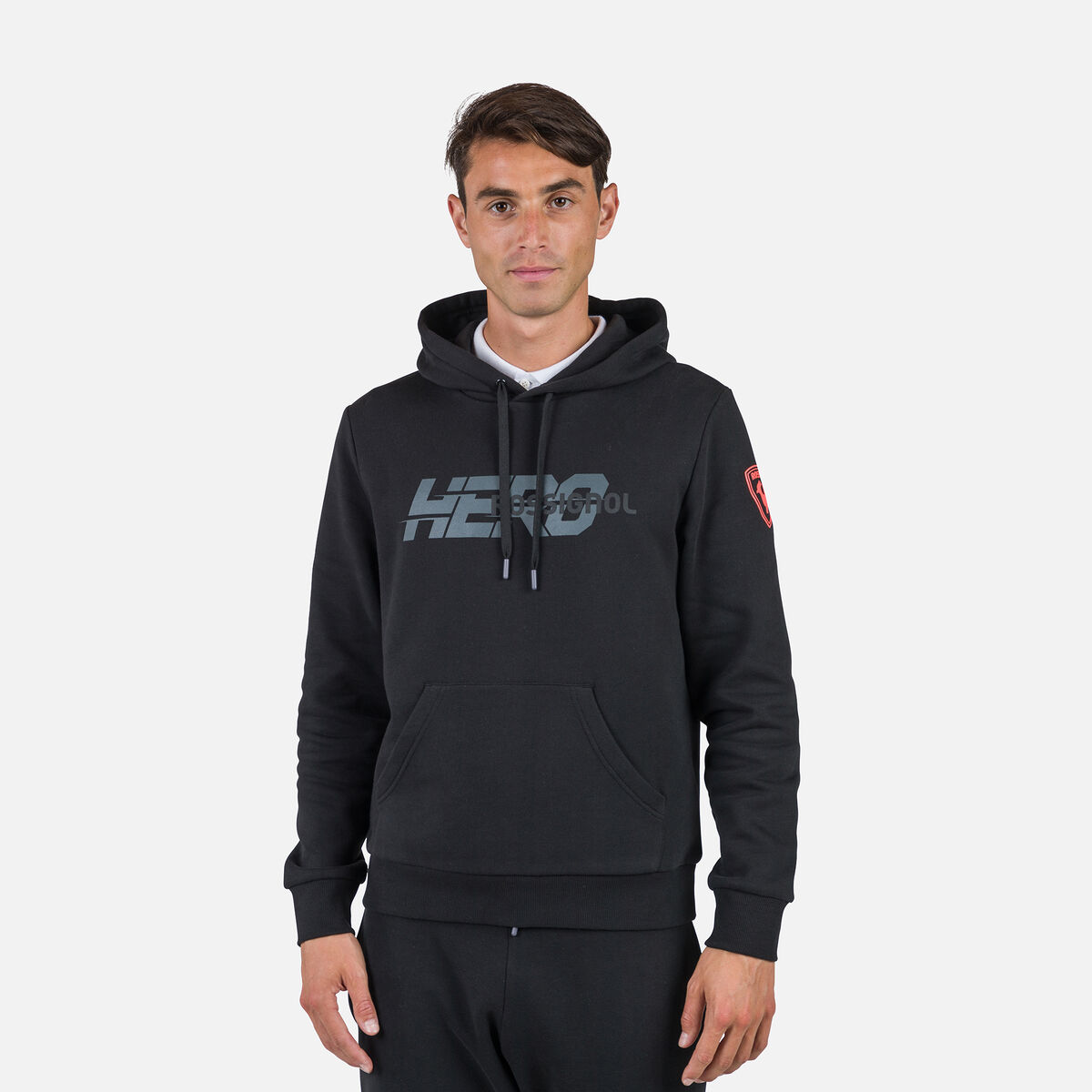 Rossignol Herrenkapuzenpullover Hero Black