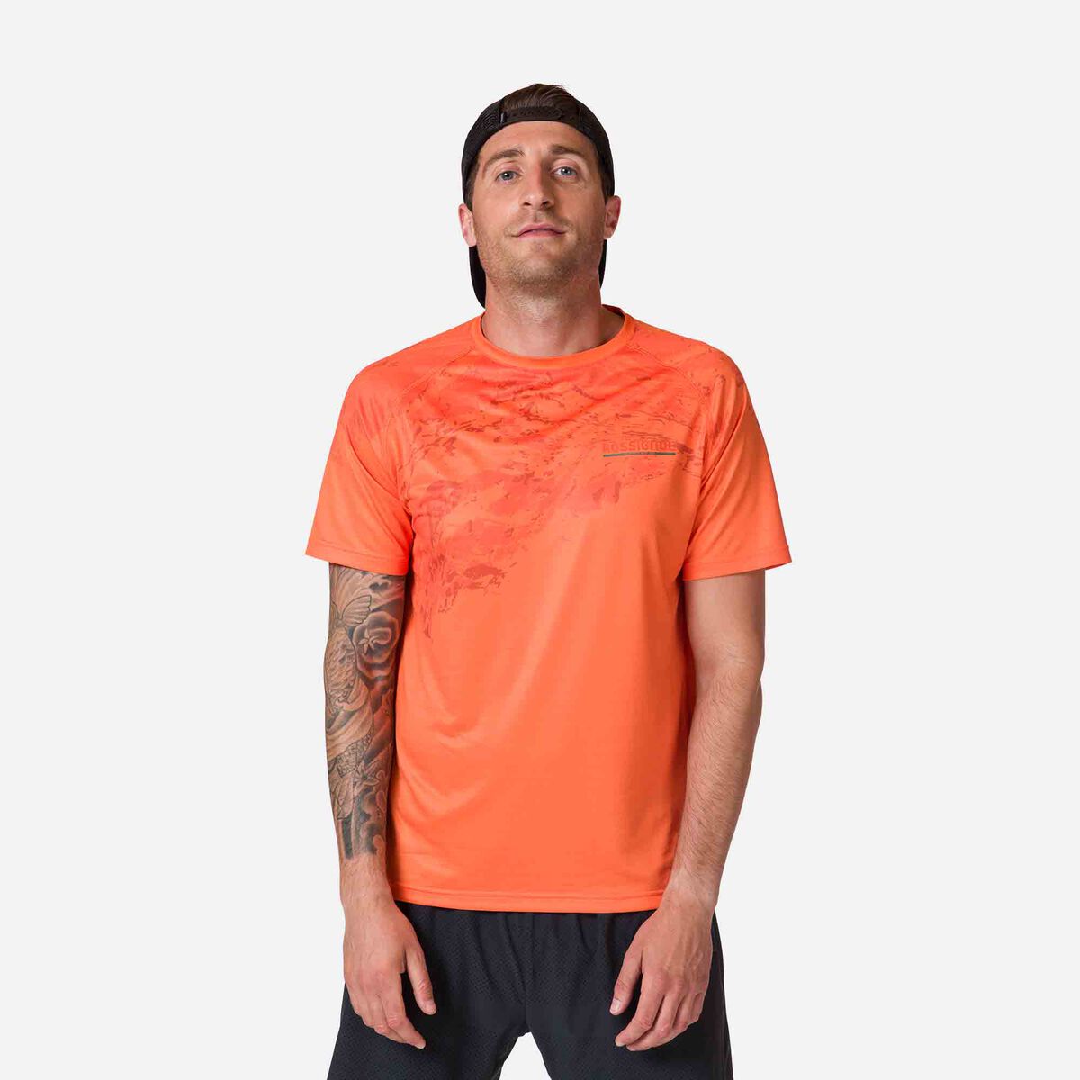 Rossignol Leichtes Herren-T-Shirt Orange