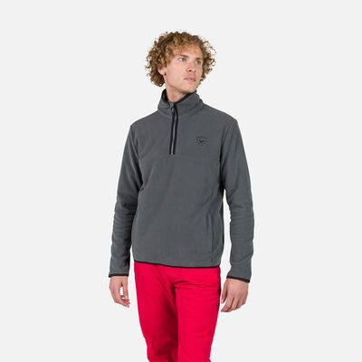 Rossignol Haut en polaire à demi-zip homme Strawpile grey