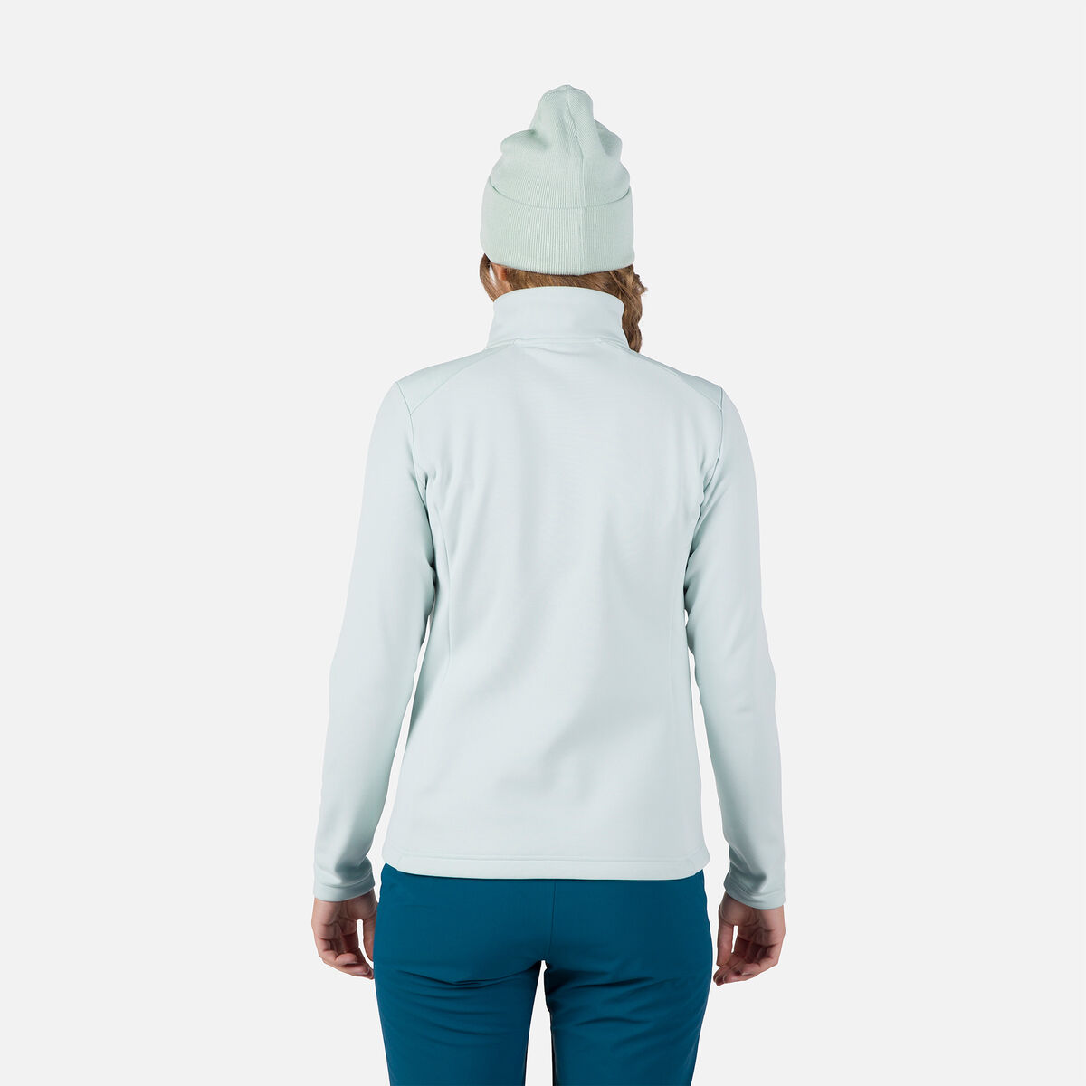 Rossignol Chaqueta híbrida mujer con cremallera integral Classique Blue