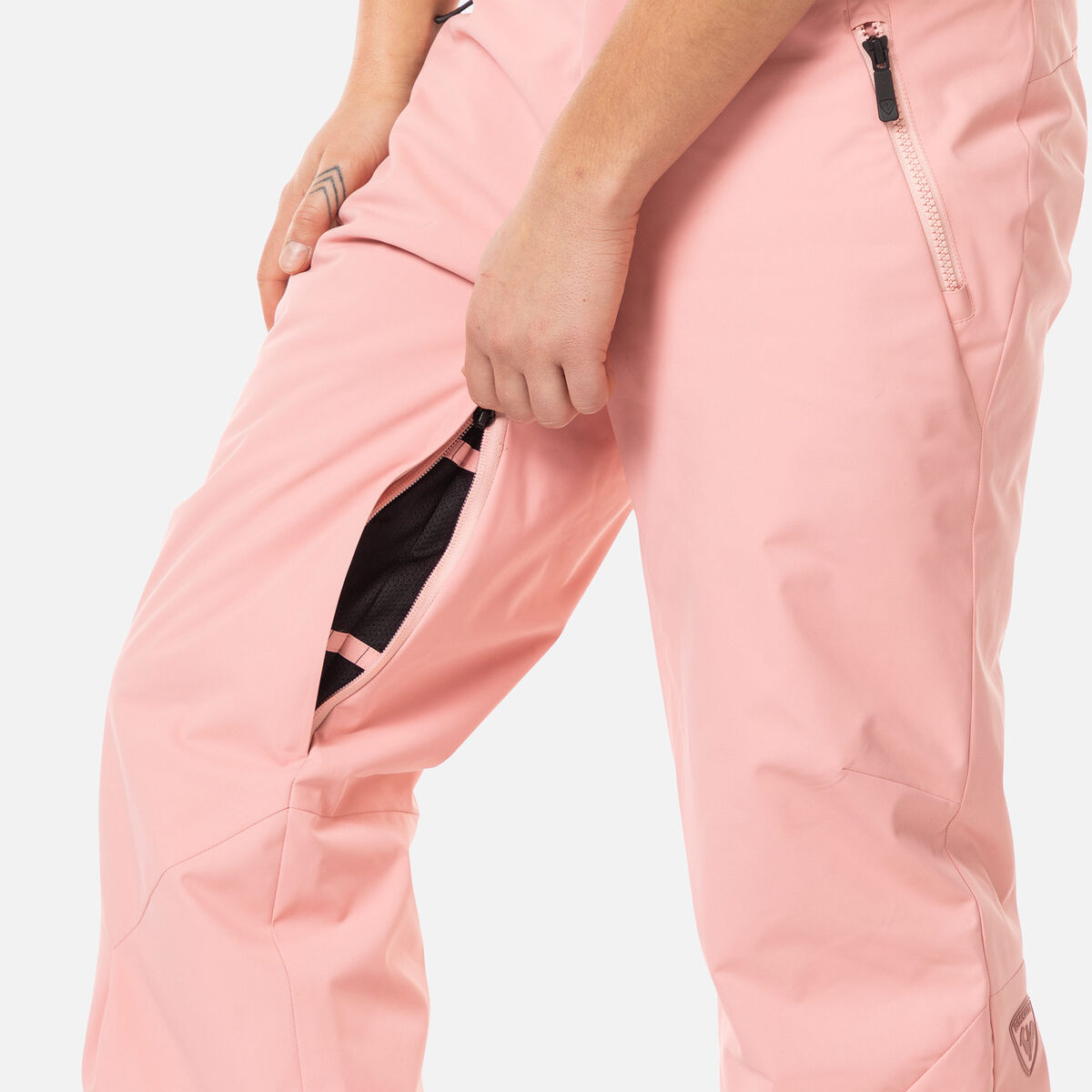 Rossignol Pantaloni da sci donna Relax pinkpurple
