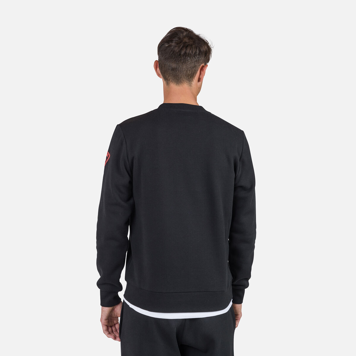 Rossignol Herrensweatshirt mit Rundhalsausschnitt Hero Black