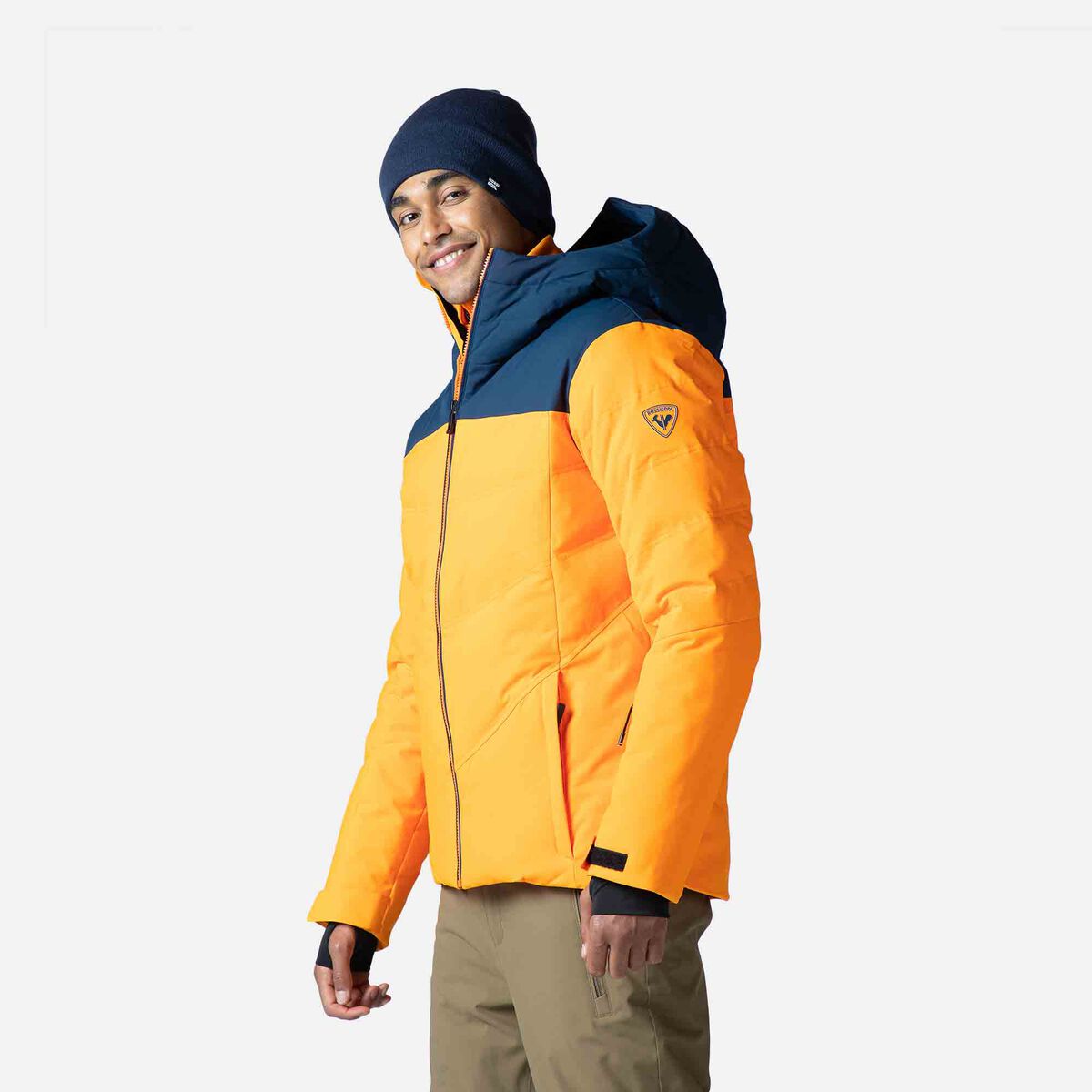 Rossignol Men's Siz Ski  Jacket Orange