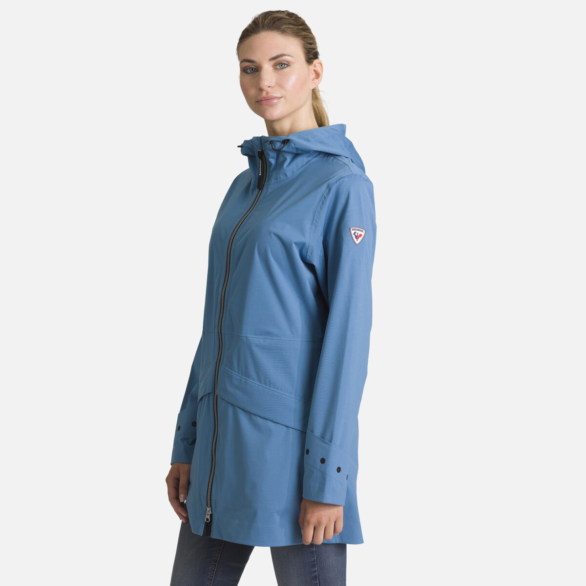 Rossignol Women's Covariant Rain Jacket Blue