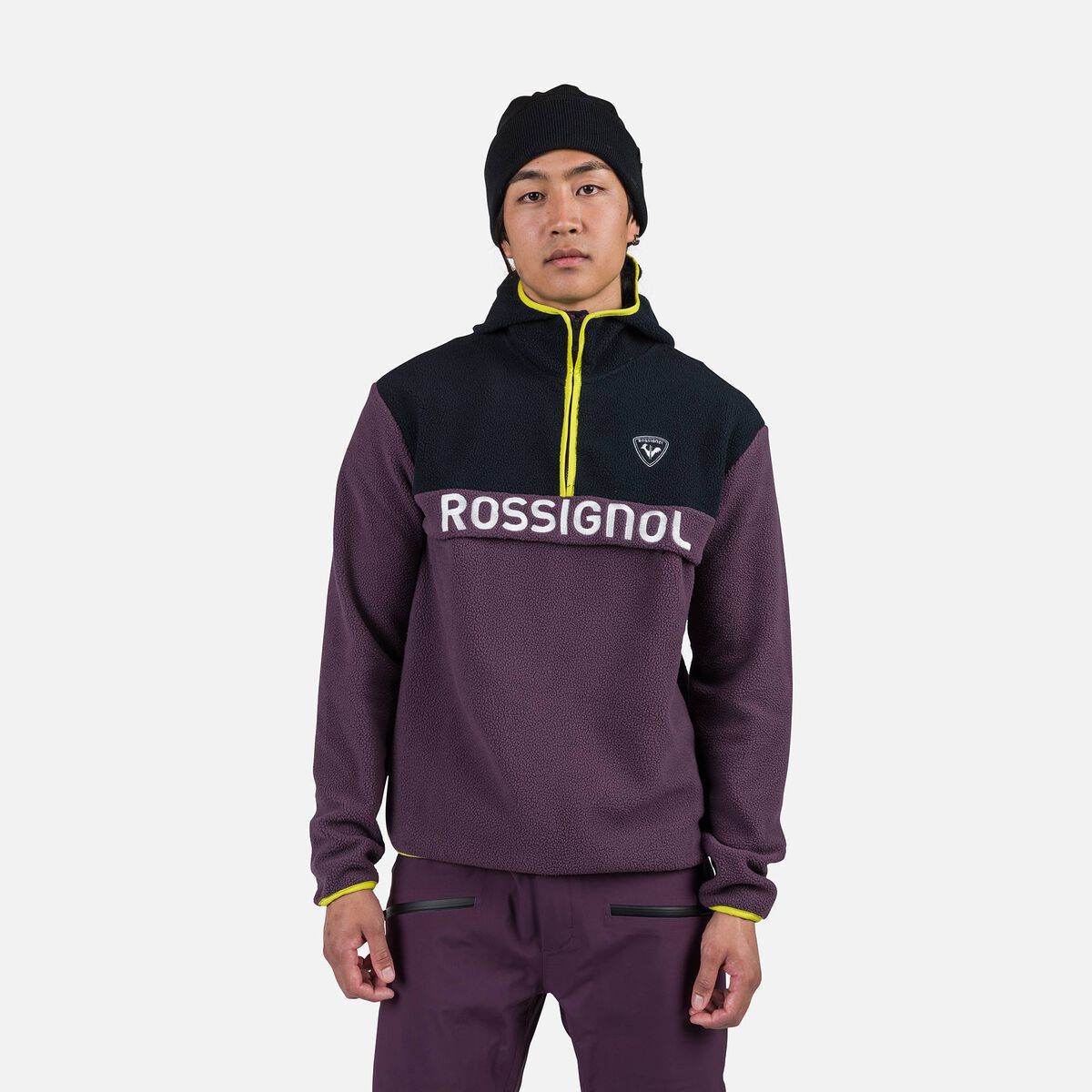 Rossignol Maglia in pile uomo Alltrack Pink/Purple