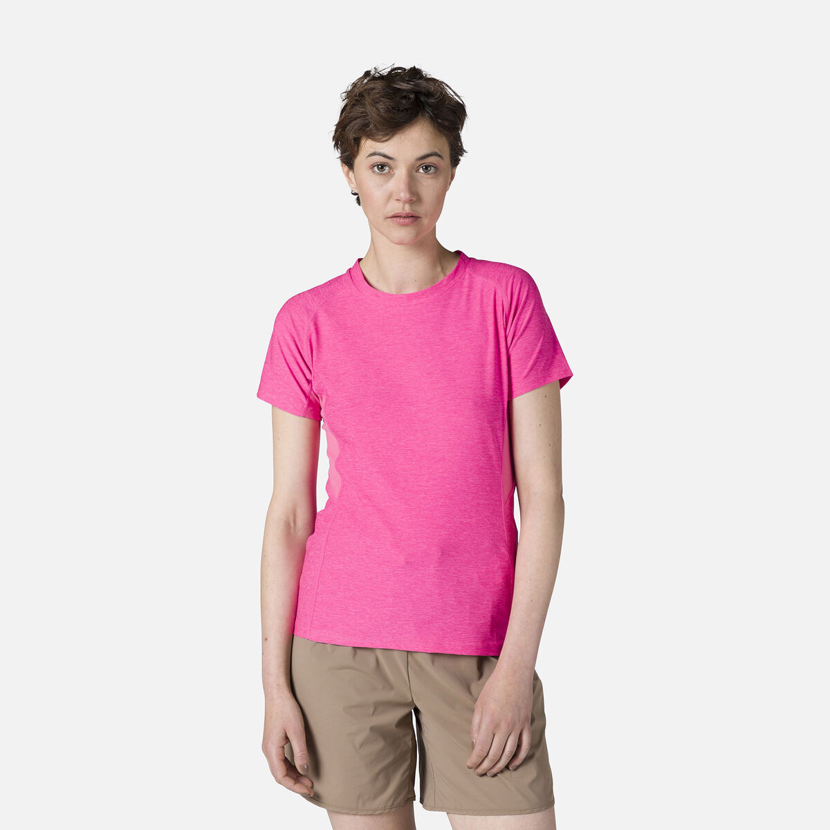 Rossignol T-shirt de randonnée Melange Femme Pink/Purple