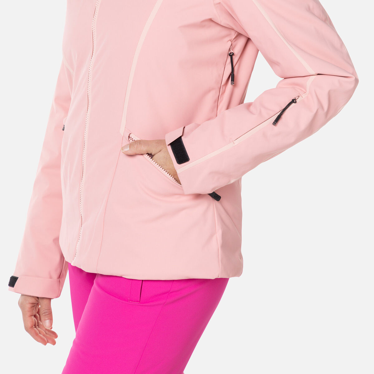 Rossignol Veste de ski Flat femme pinkpurple