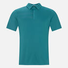 Rossignol Men's lightweight breathable polo shirt Dark Emerald