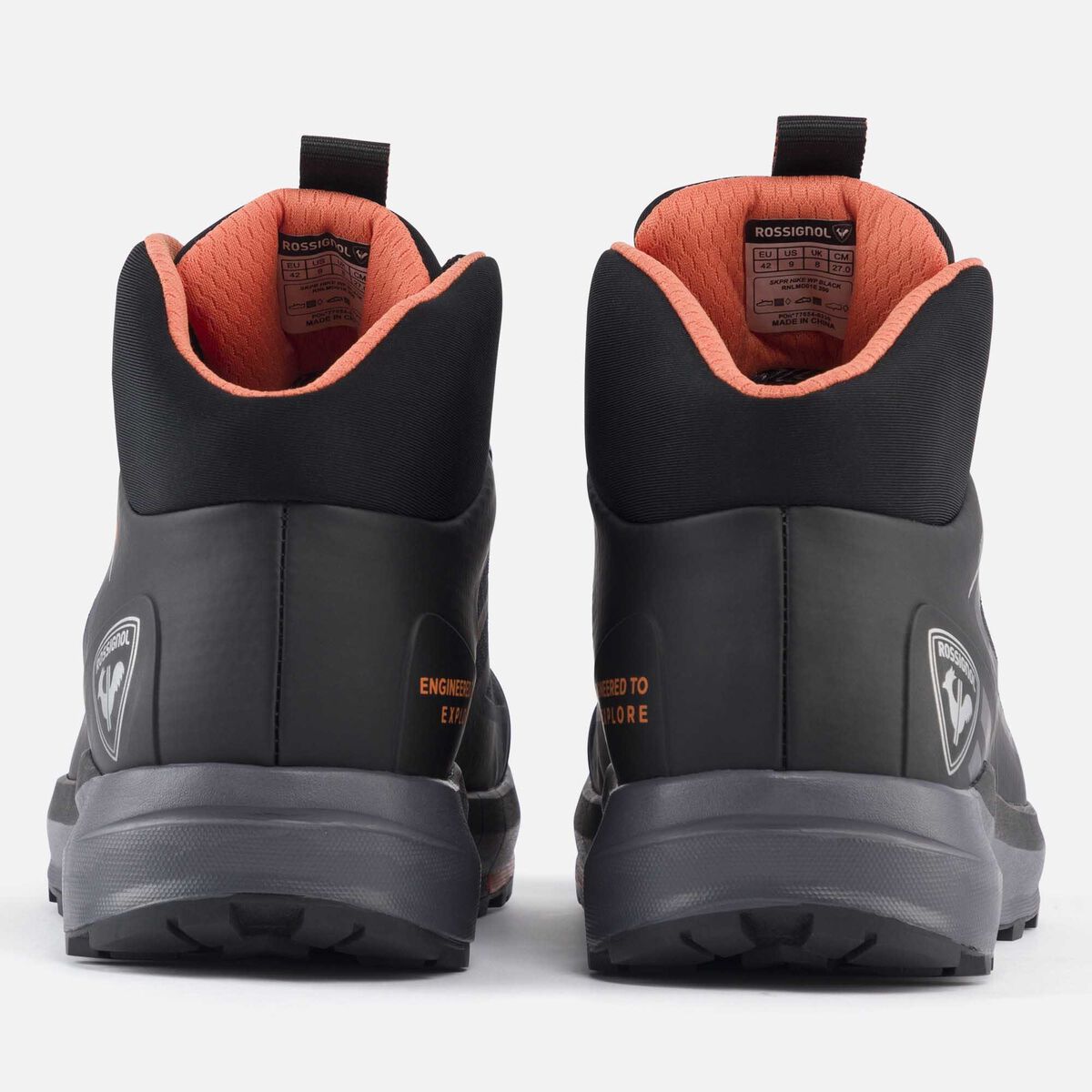 Rossignol Women's black waterproof hiking shoes Black