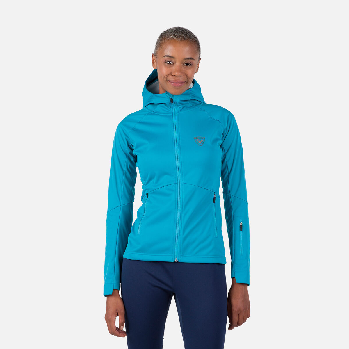 Rossignol Veste softshell à capuche femme Genetys Blue