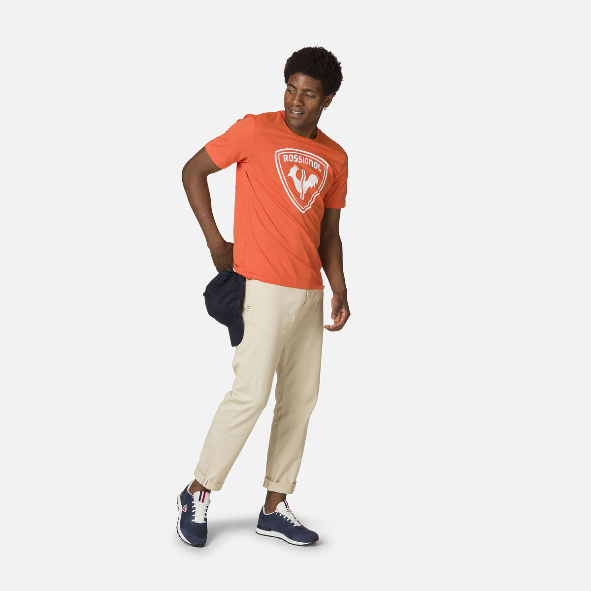 Rossignol T-shirt Logo Rossignol Homme Orange
