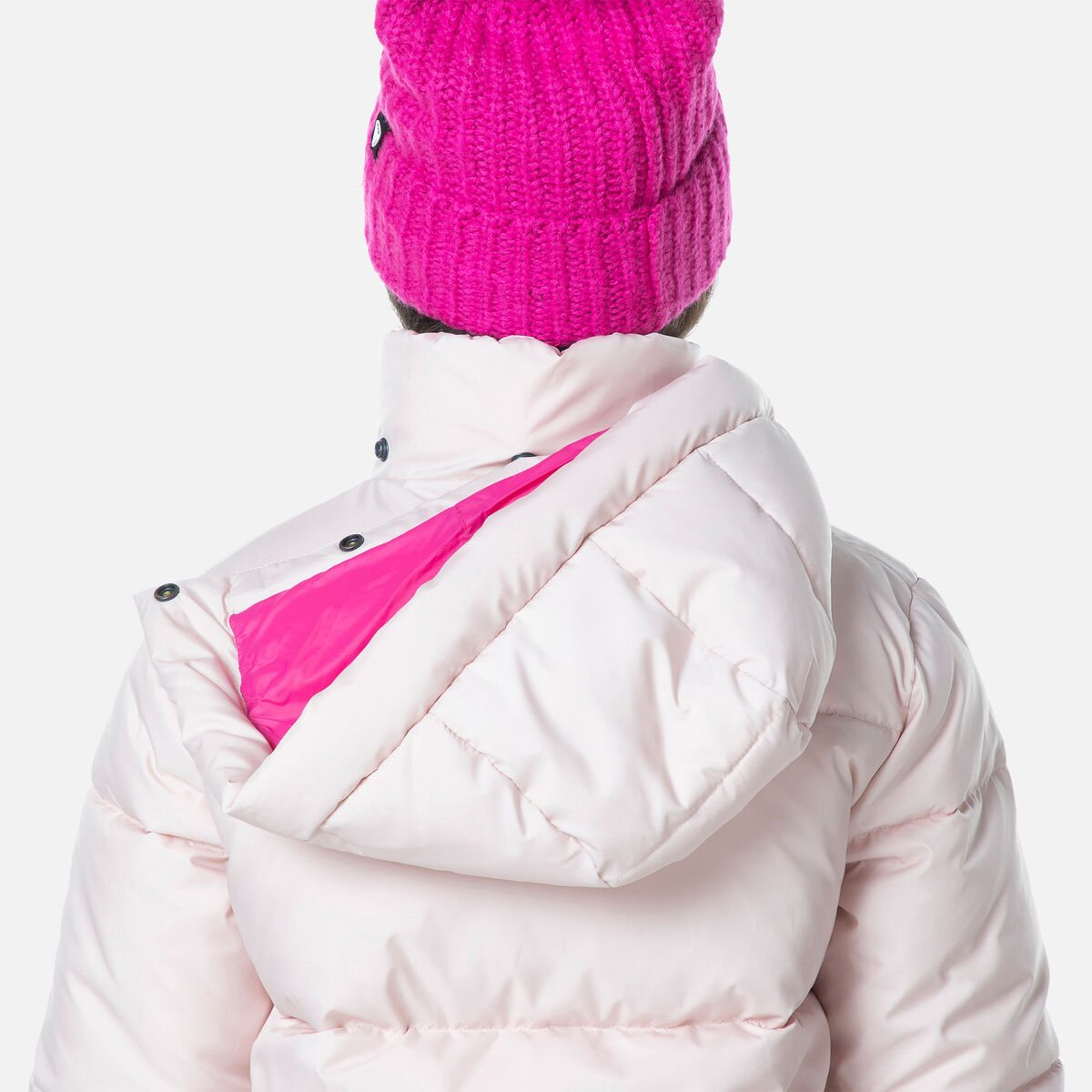 Rossignol Juniors' Puffy Jacket pinkpurple
