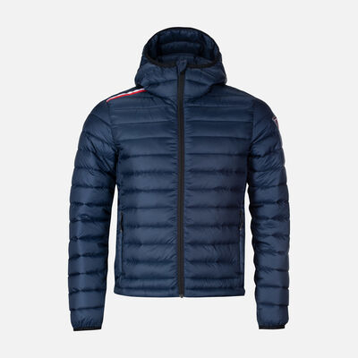 Rossignol Men's hooded insulated jacket 100GR blue