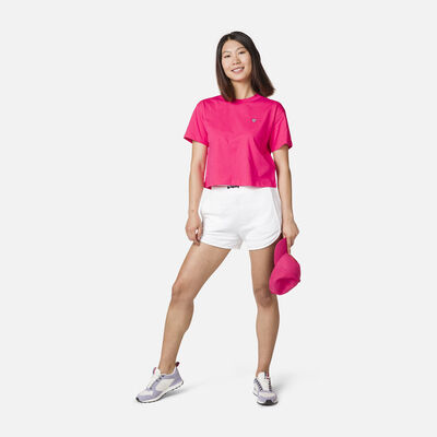 Rossignol Kurzes Damen-T-Shirt pinkpurple