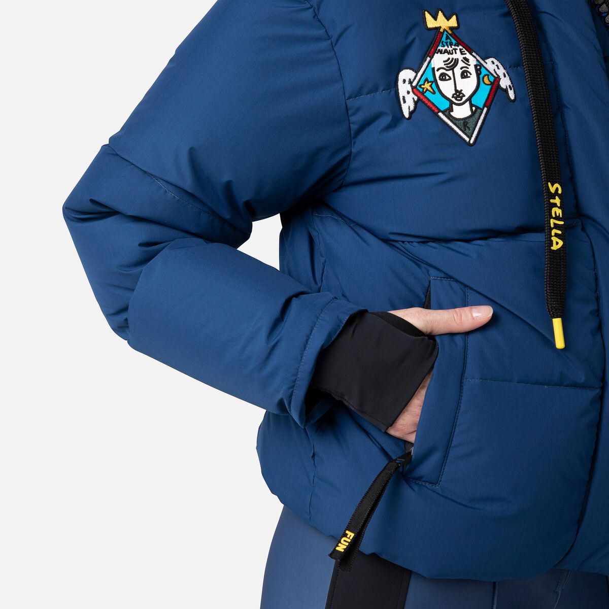 Rossignol Women's JCC Modul Down Bomber Jacket blue