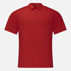 Rossignol Men's lightweight breathable polo shirt Sports Red