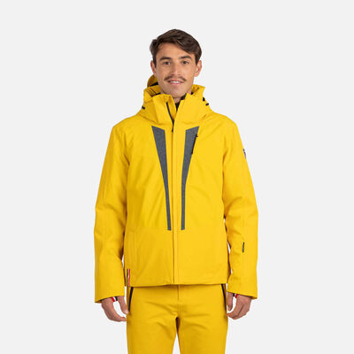 Rossignol Men's Summit Stripe Ski Jacket yellow