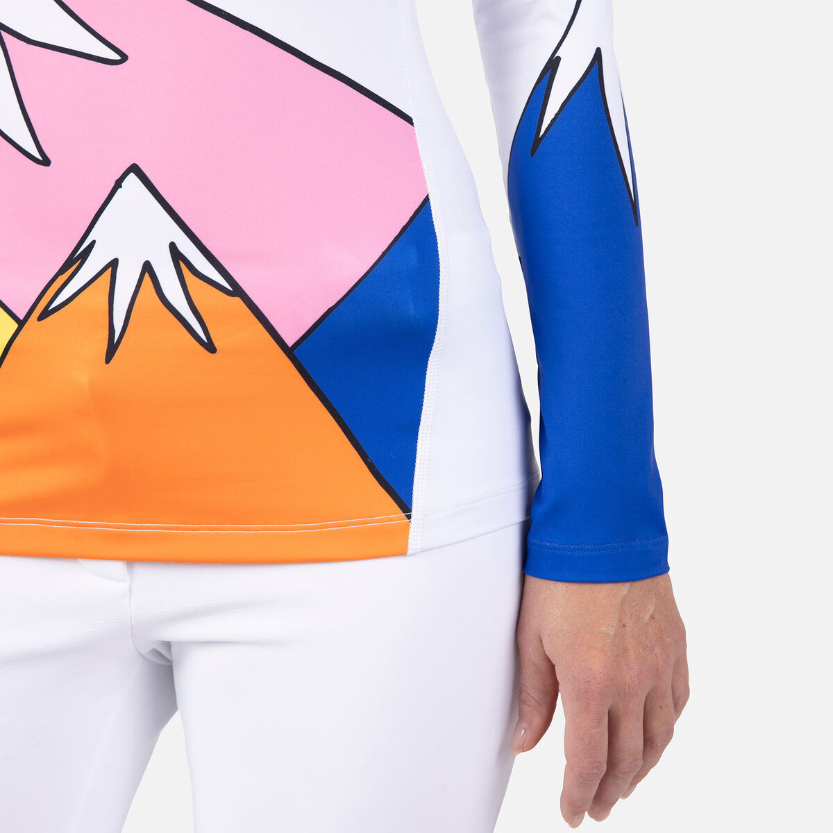 Rossignol Maglia donna con mezza zip JCC Booster 